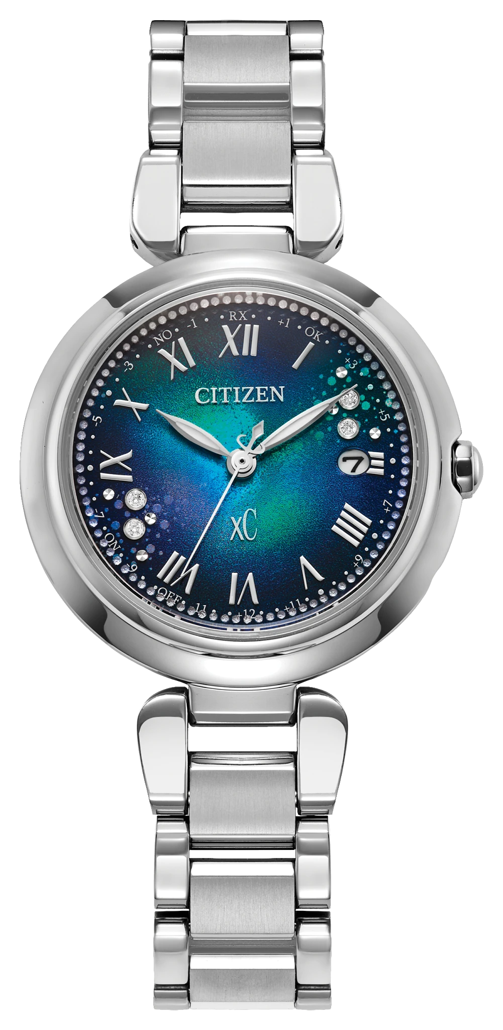 Citizen xC Blue Dial Super Titanium Bracelet ES9460-61L | CITIZEN